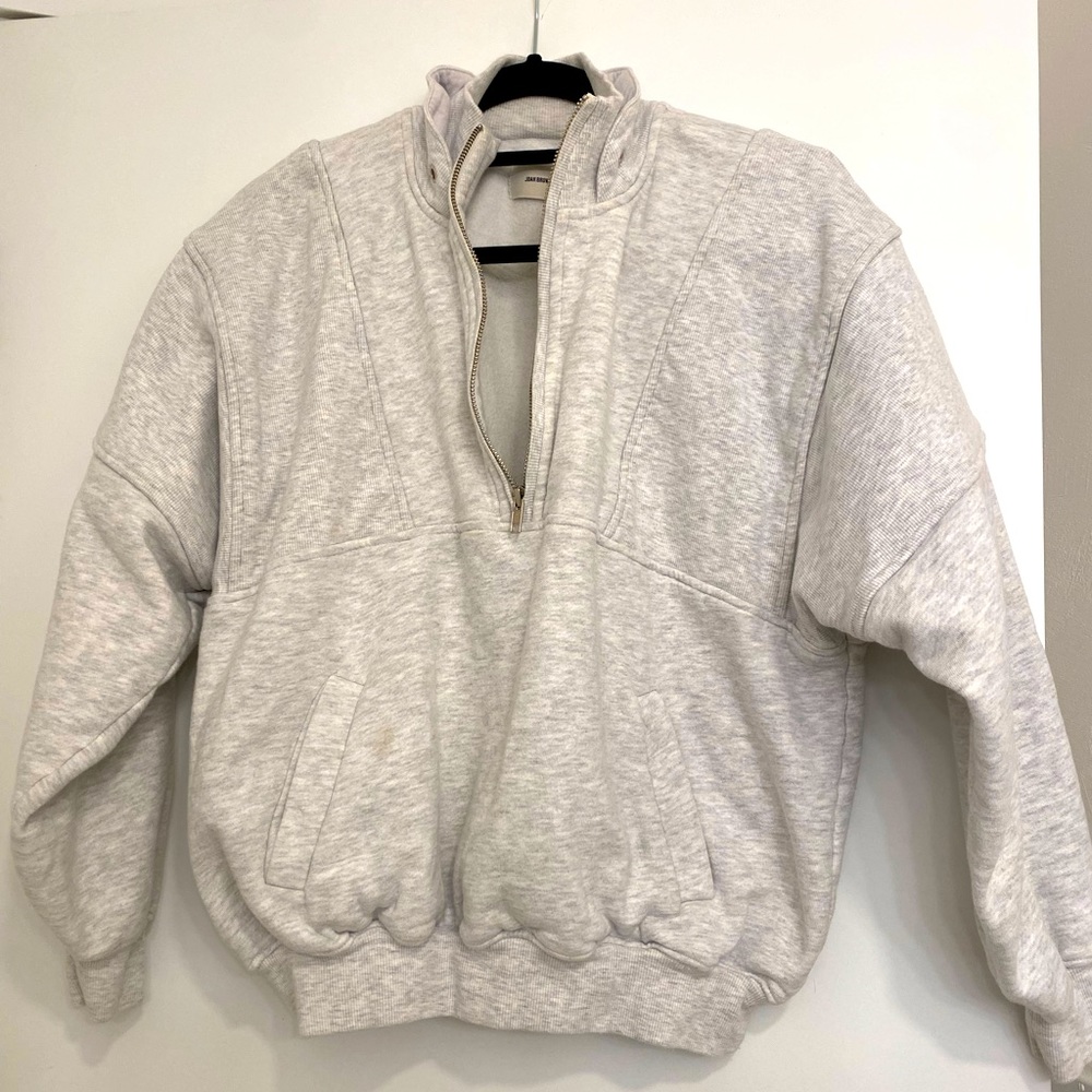 Joah Brown retro half zip